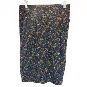 Lularoe CASSIE Feather Print Pencil Skirt